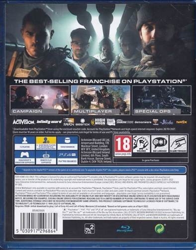 Call of Duty Modern Warfare 2 Cross-gen Edition - PS4 (A-Grade) (Genbrug)